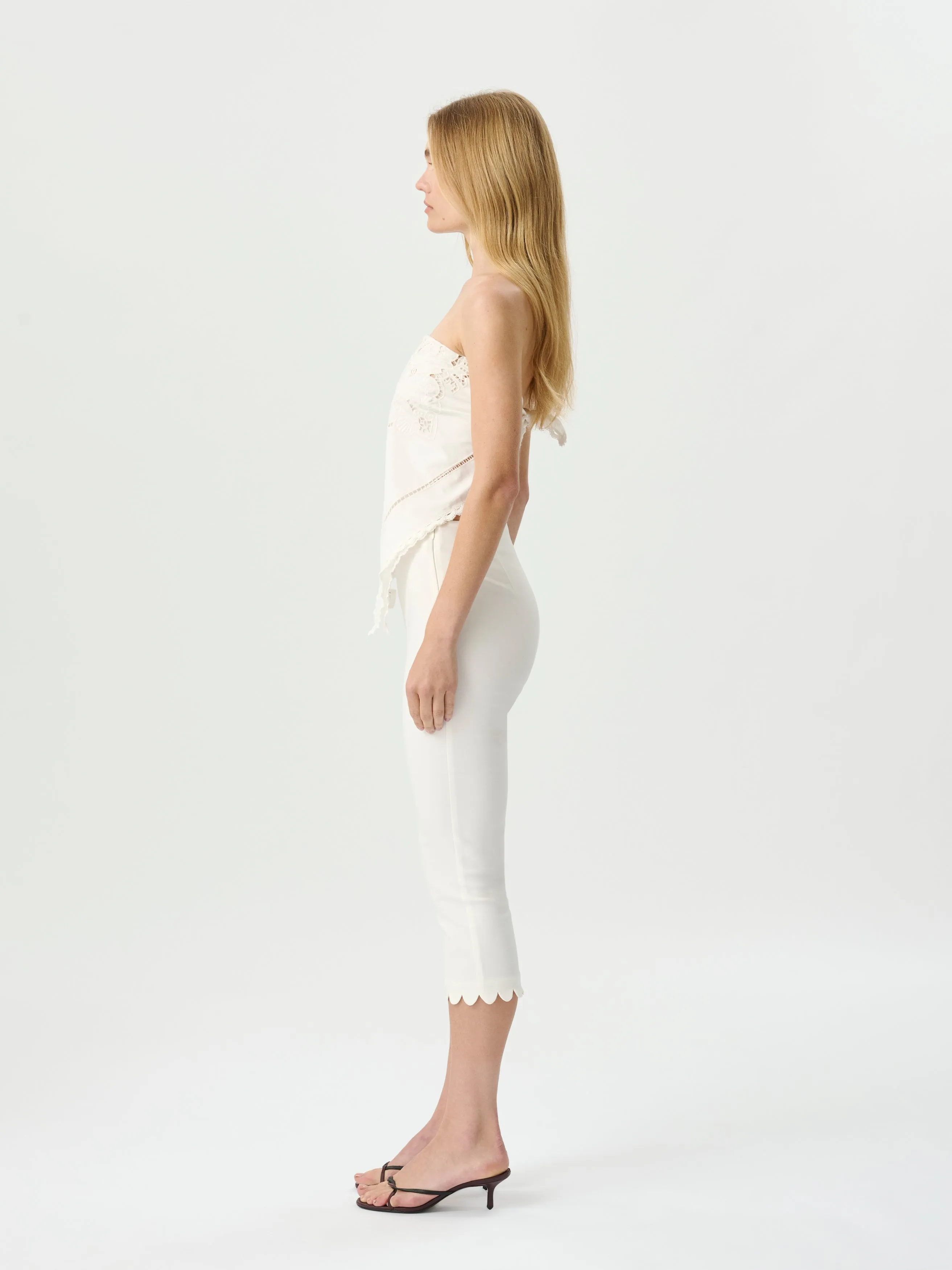 Bonnie Scarf White sold by ROAME product image thumbnail 5