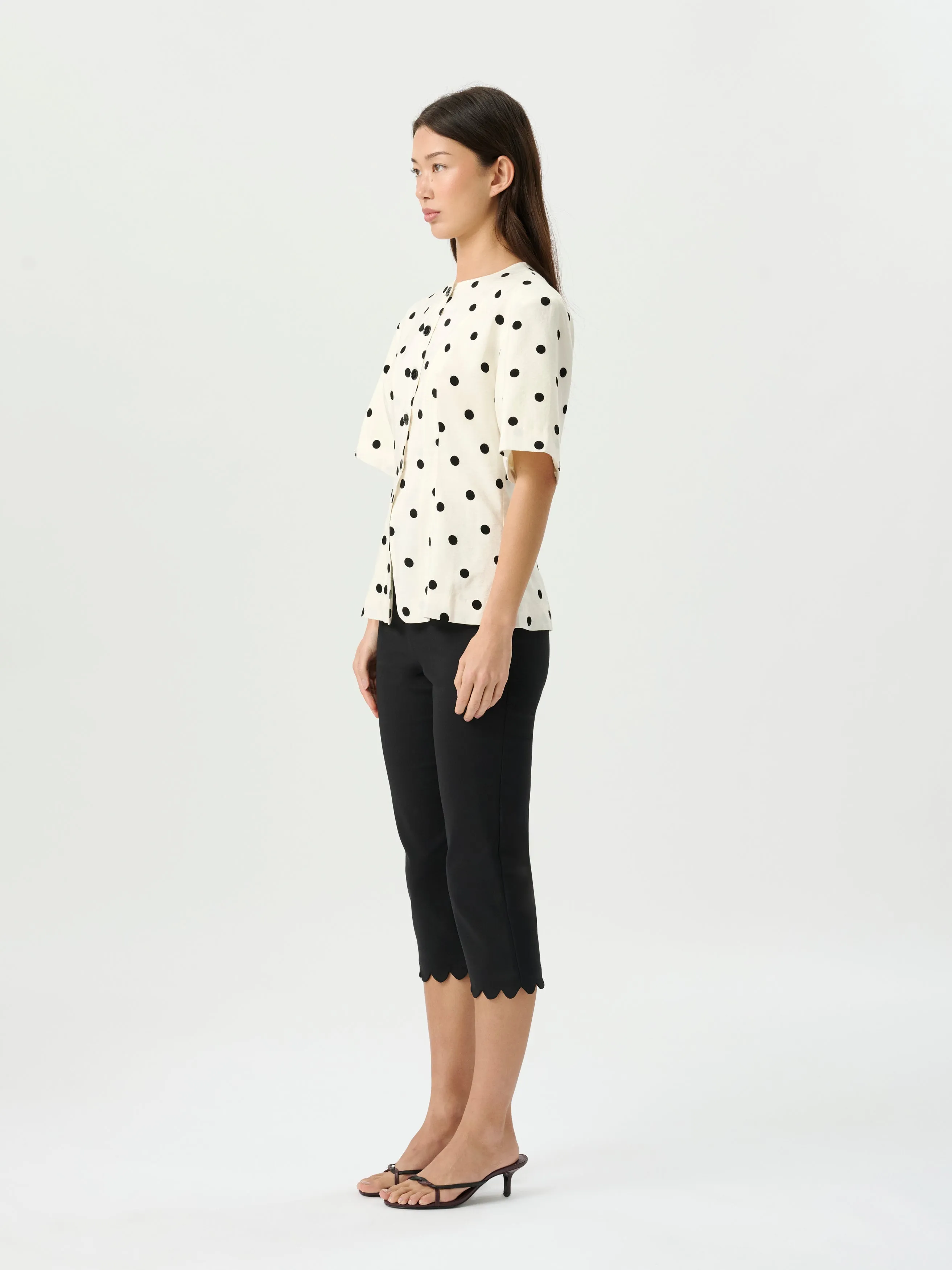 Janis Top Heirloom Dot sold by ROAME product image thumbnail 4