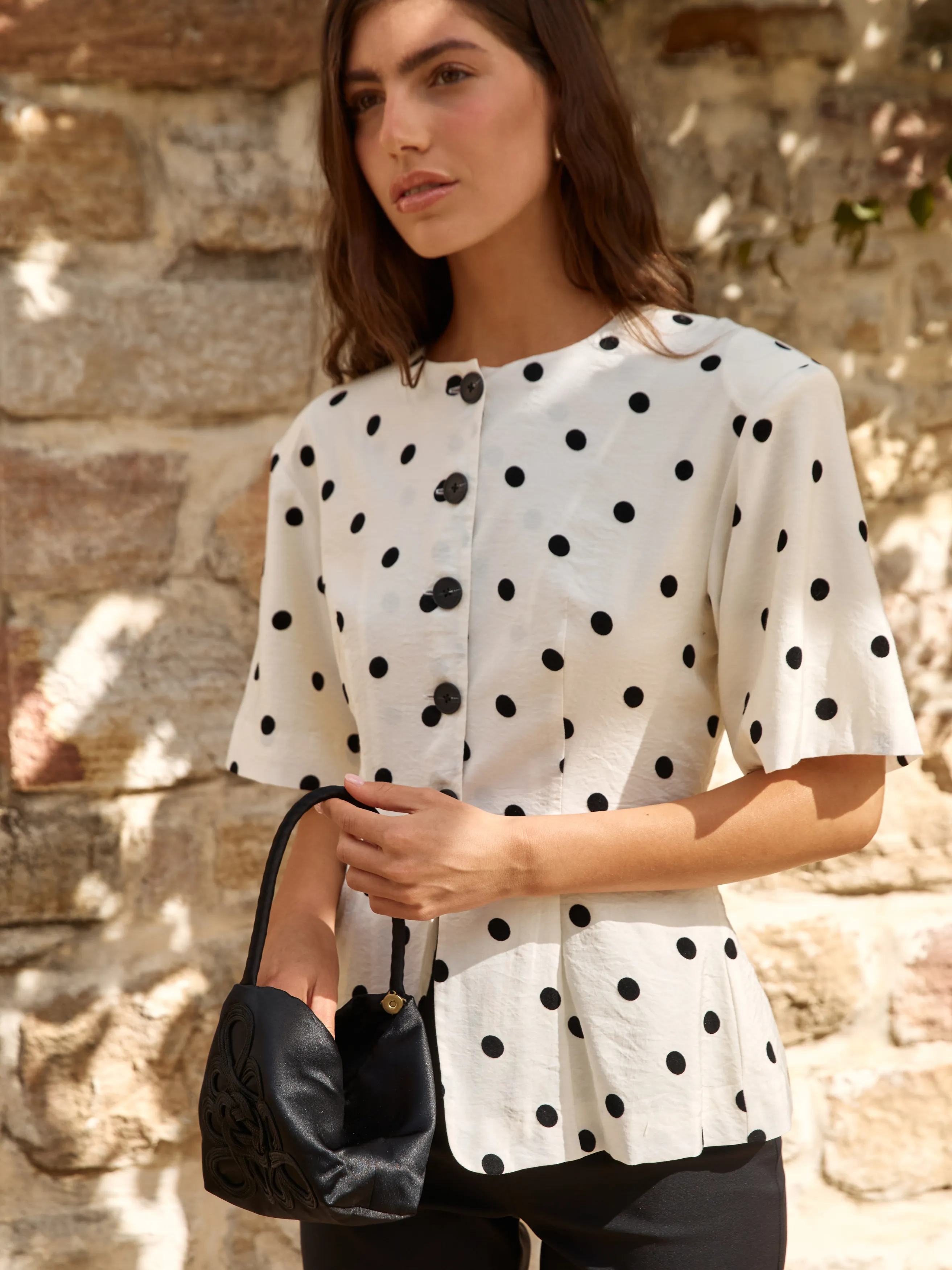 Janis Top Heirloom Dot sold by ROAME product image thumbnail 2