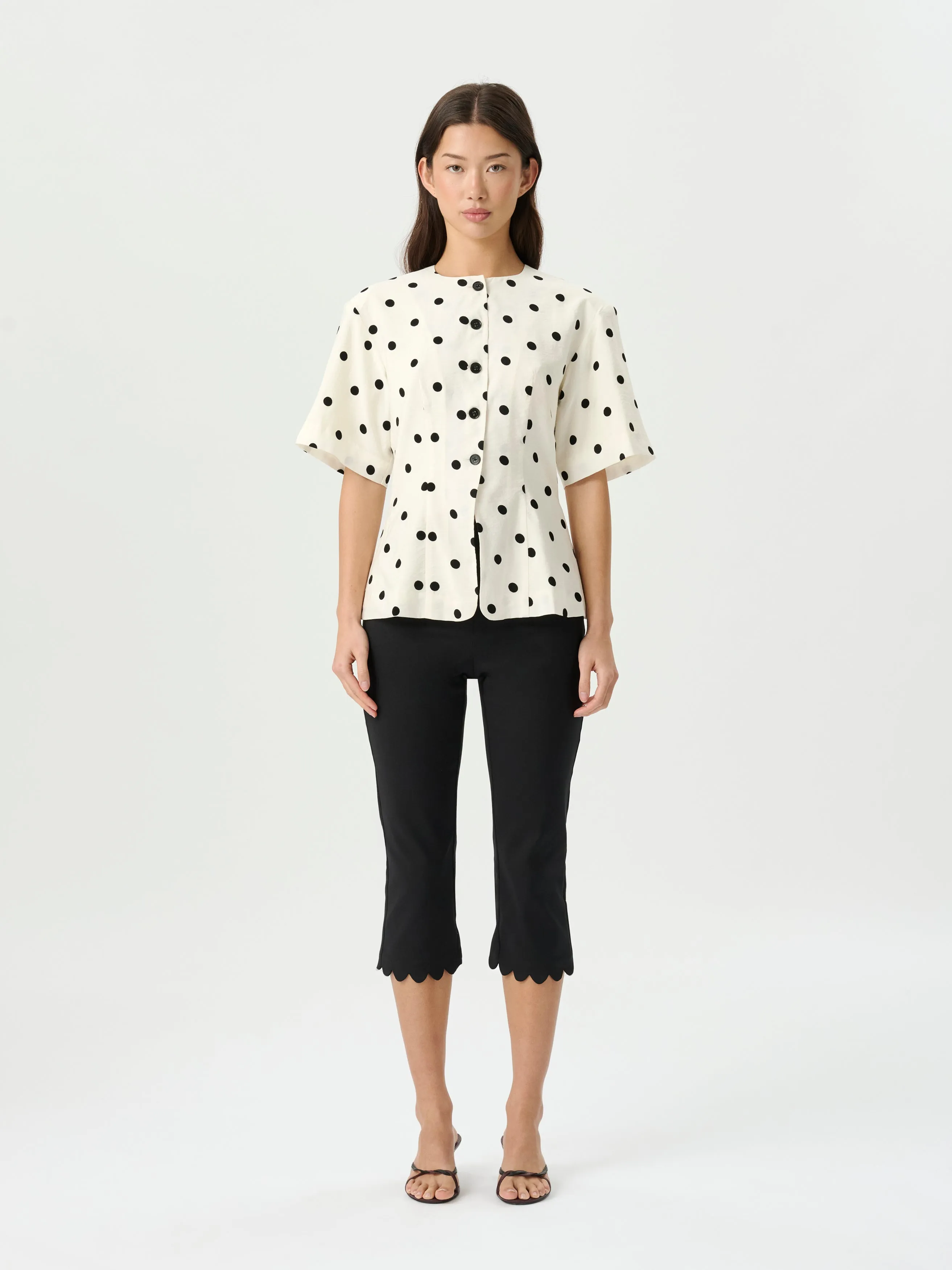 Janis Top Heirloom Dot sold by ROAME product image thumbnail 3