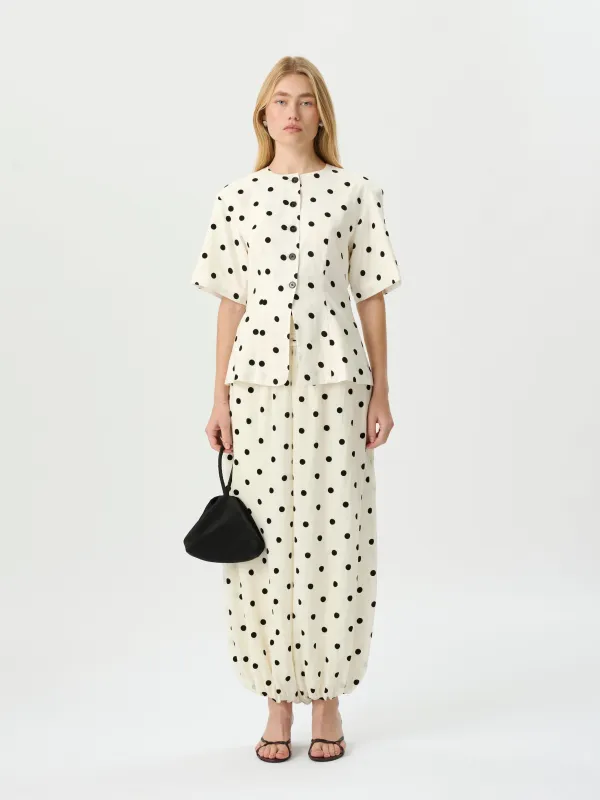 Willow Pant Heirloom Dot made by ROAME