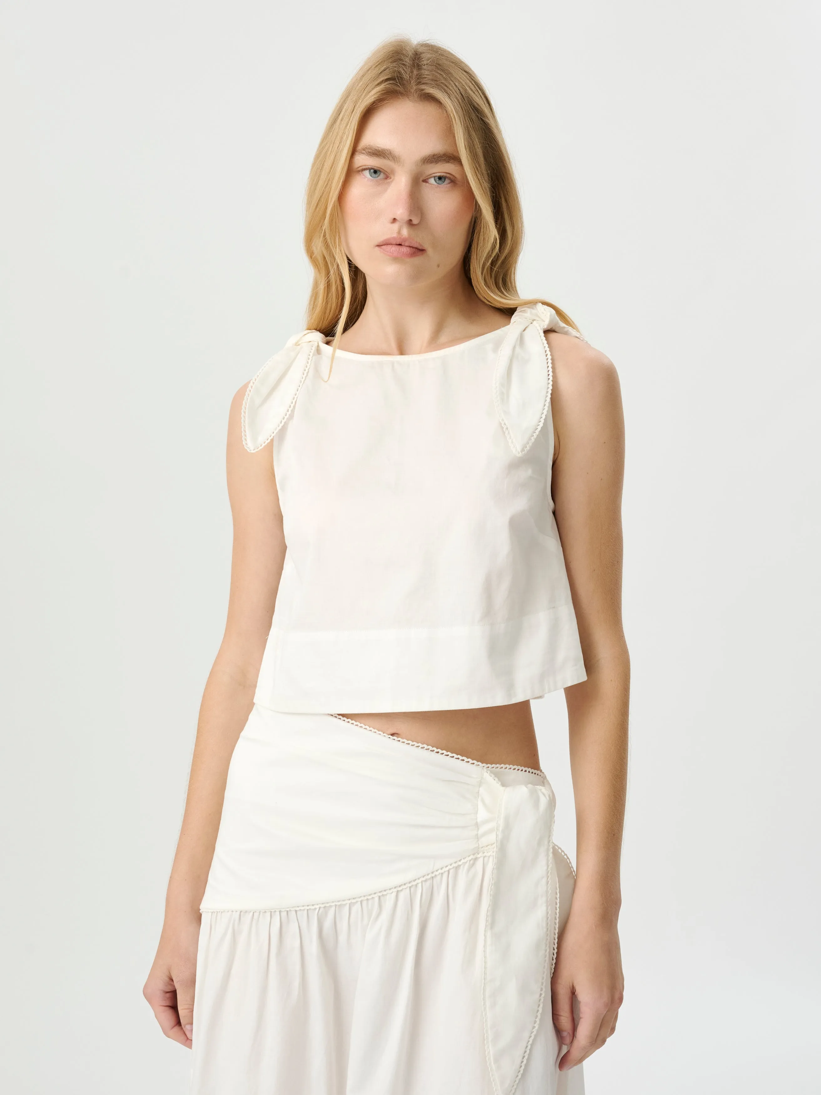 Dixie Tie Top White sold by ROAME