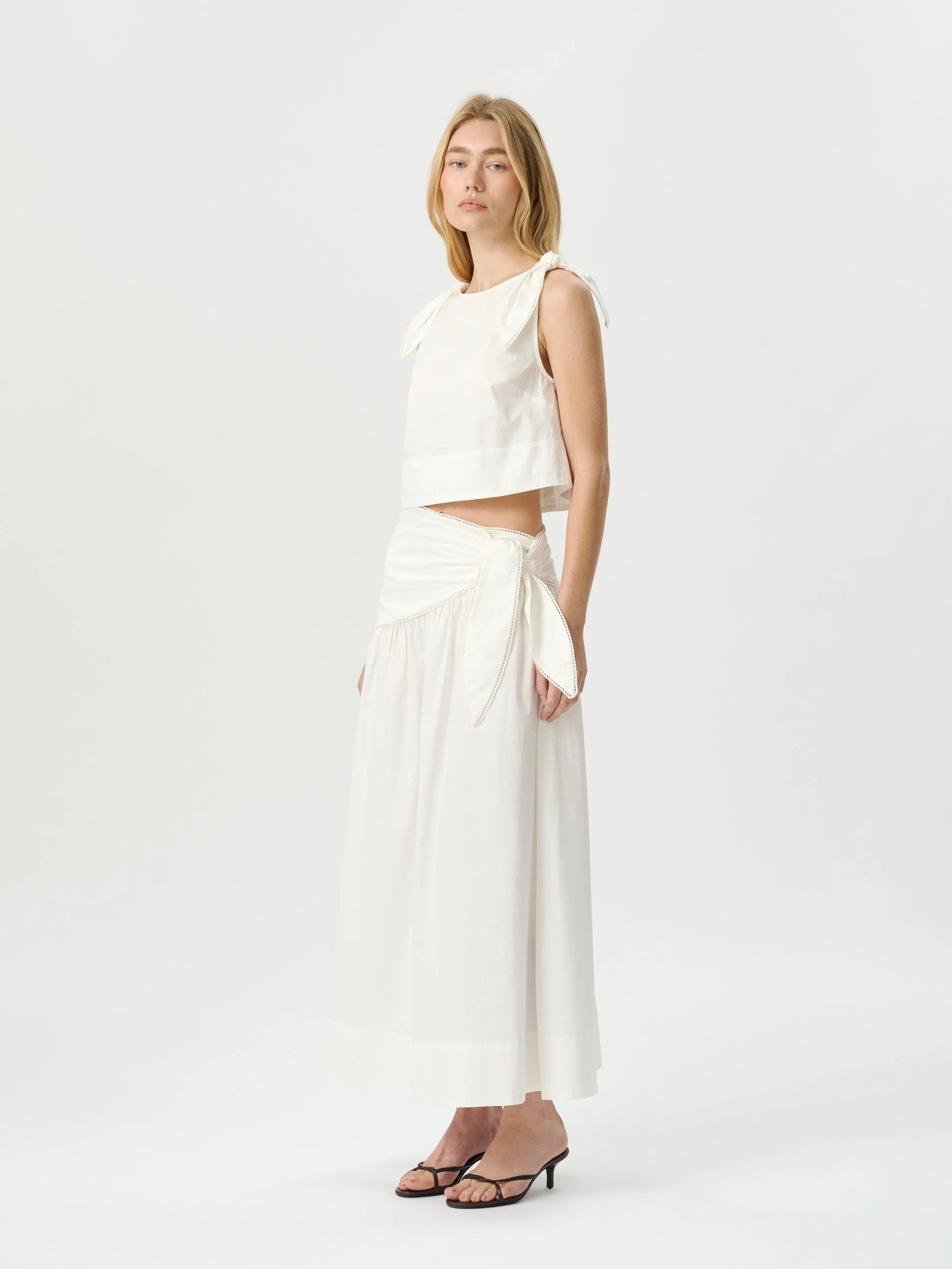 Dixie Tie Top White sold by ROAME product image thumbnail 4