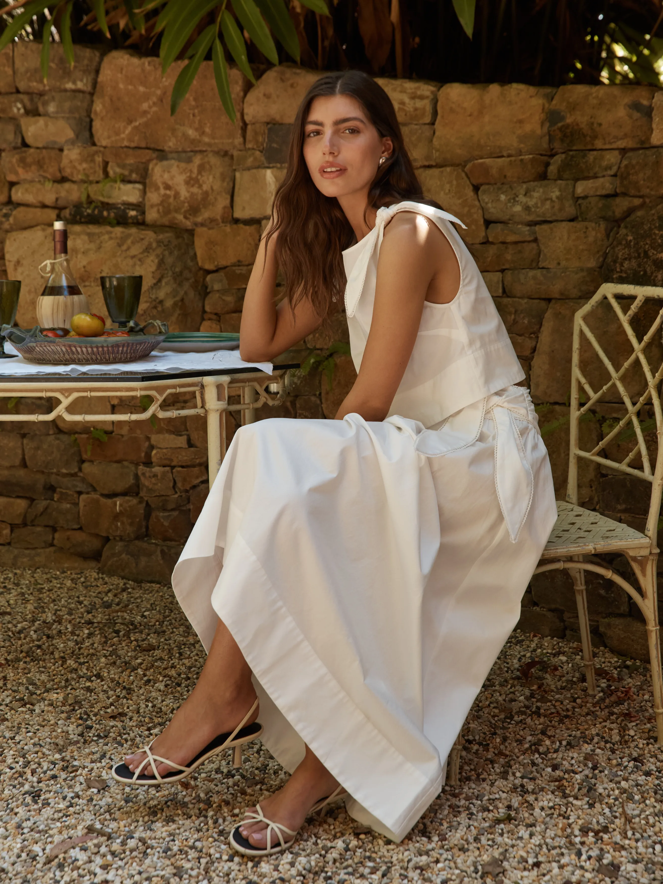 Dixie Tie Top White sold by ROAME product image thumbnail 2