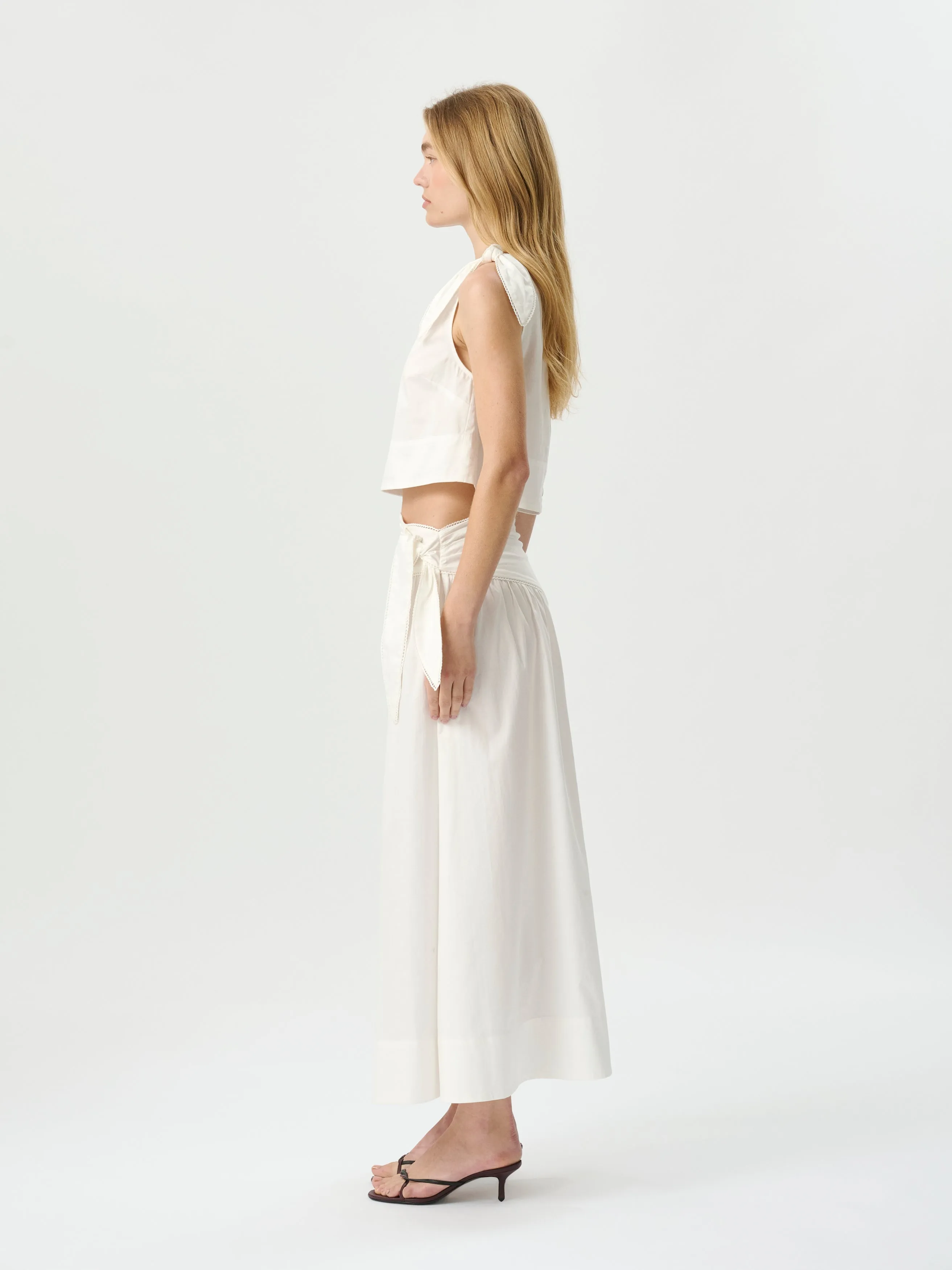 Dixie Tie Top White sold by ROAME product image thumbnail 5