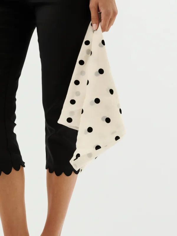 Brigitte Head Scarf Heirloom Dot made by ROAME