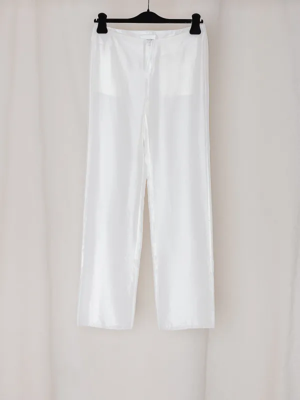 ARCHIVE NO.76 SILK TROUSERS made by Gabriela Coll Garments