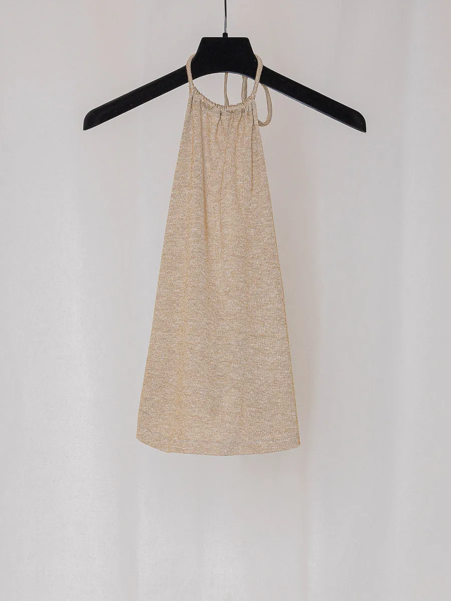 ARCHIVE NO.203 LORO PIANA JERSEY JACQUARD TOP sold by Gabriela Coll Garments