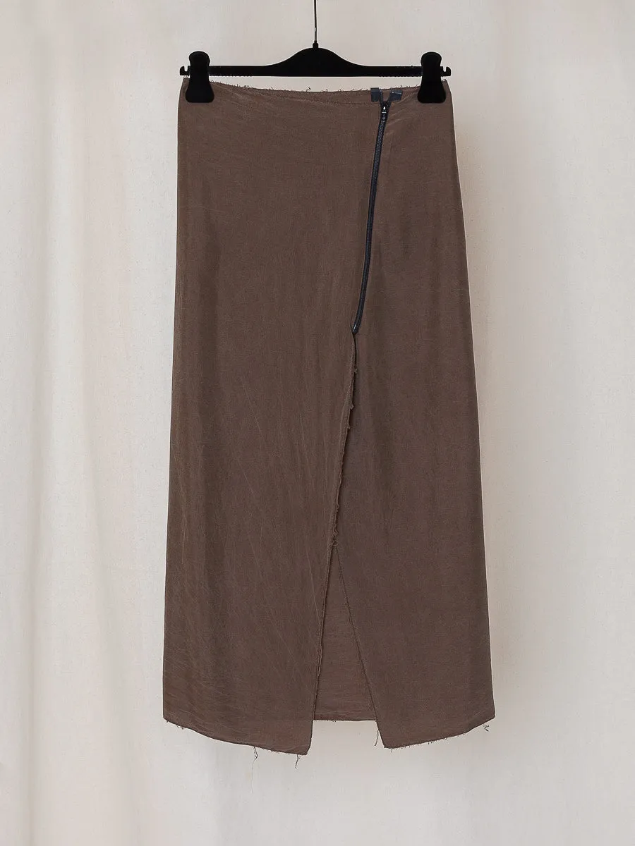 ARCHIVE NO.75 SILK ZIPPER SKIRT sold by Gabriela Coll Garments product image thumbnail 2