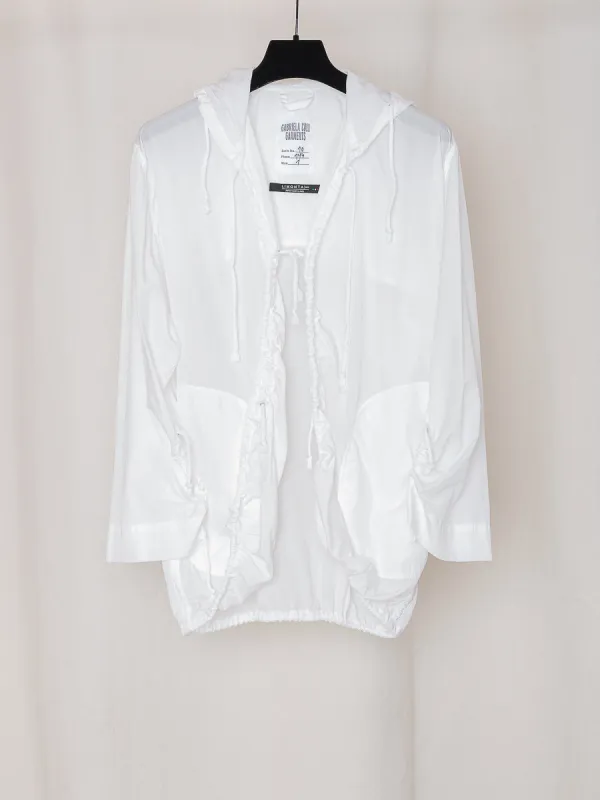 ARCHIVE NO.144 CROPPED ADJUSTABLE PARKA made by Gabriela Coll Garments