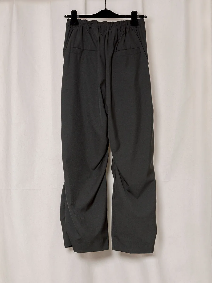 S18 NO.267 SUMMER WOOL DRAPED TROUSERS sold by Gabriela Coll Garments product image thumbnail 2