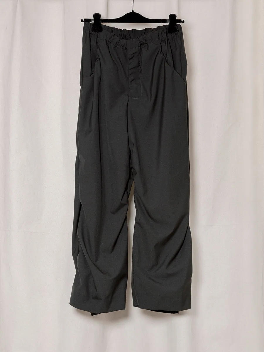 S18 NO.267 SUMMER WOOL DRAPED TROUSERS sold by Gabriela Coll Garments
