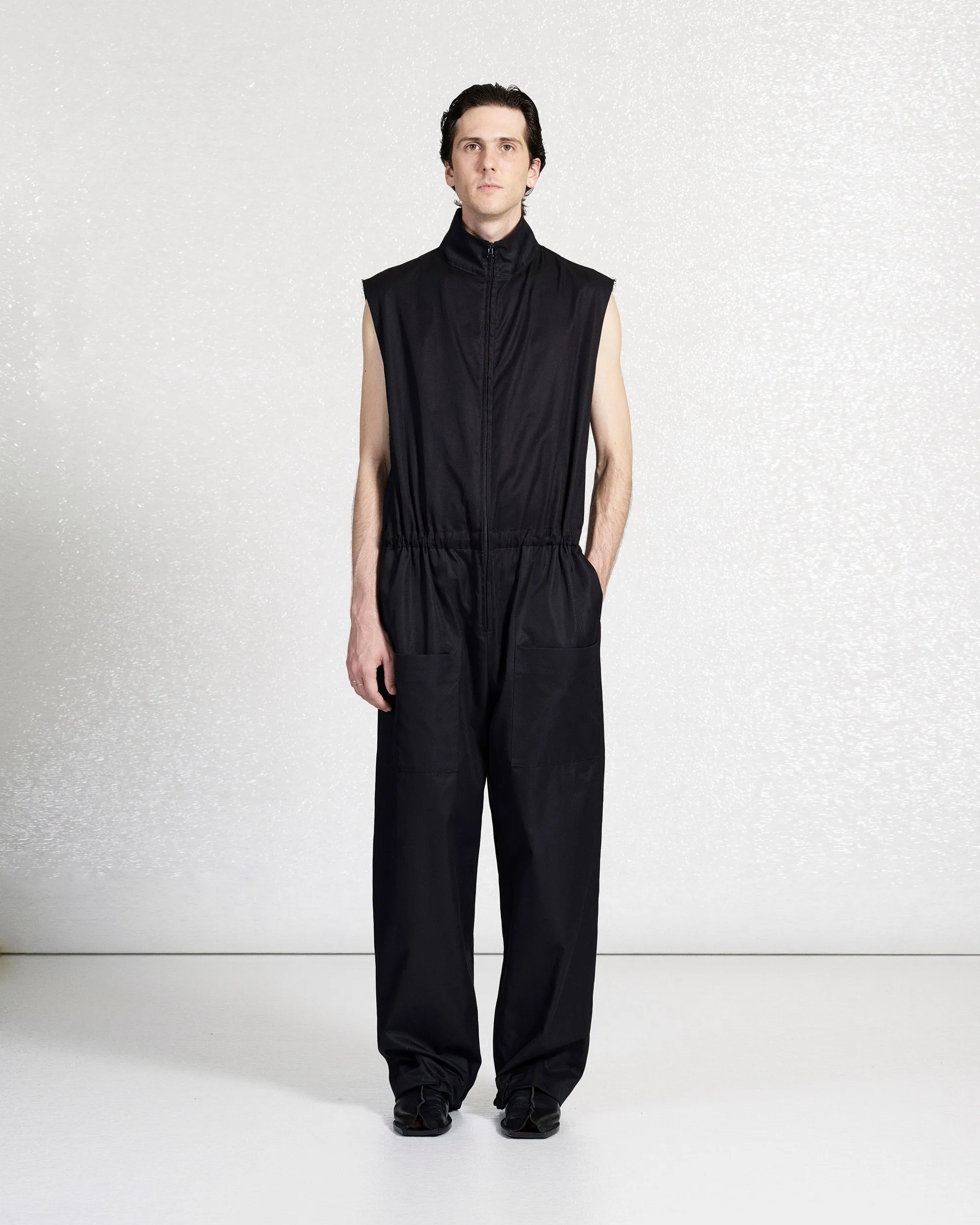 S18 NO.336 GABARDINE ZIPPER OVERALL sold by Gabriela Coll Garments product image thumbnail 4