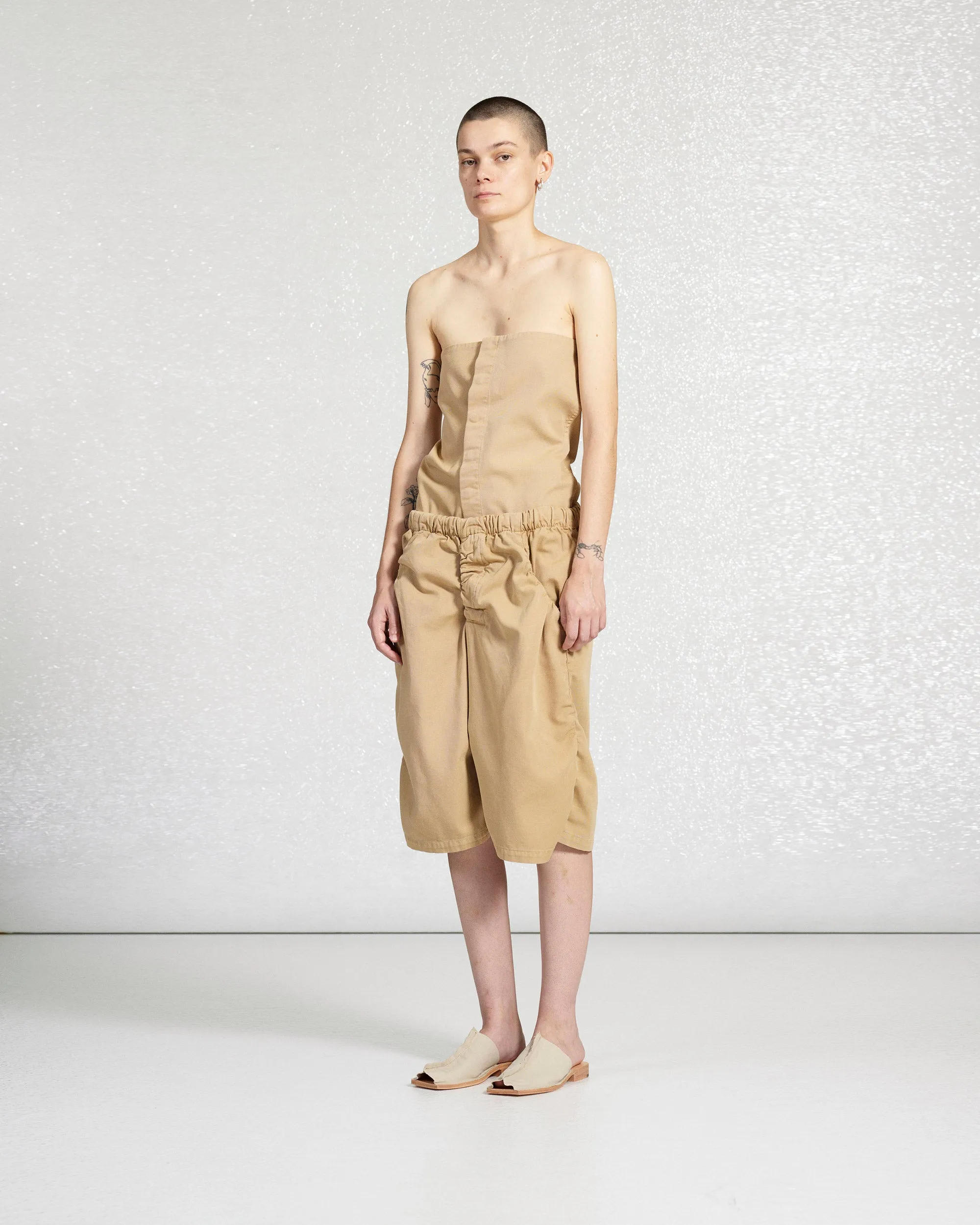 S18 NO.225 THIN CANVAS SNAP TOP sold by Gabriela Coll Garments product image thumbnail 2
