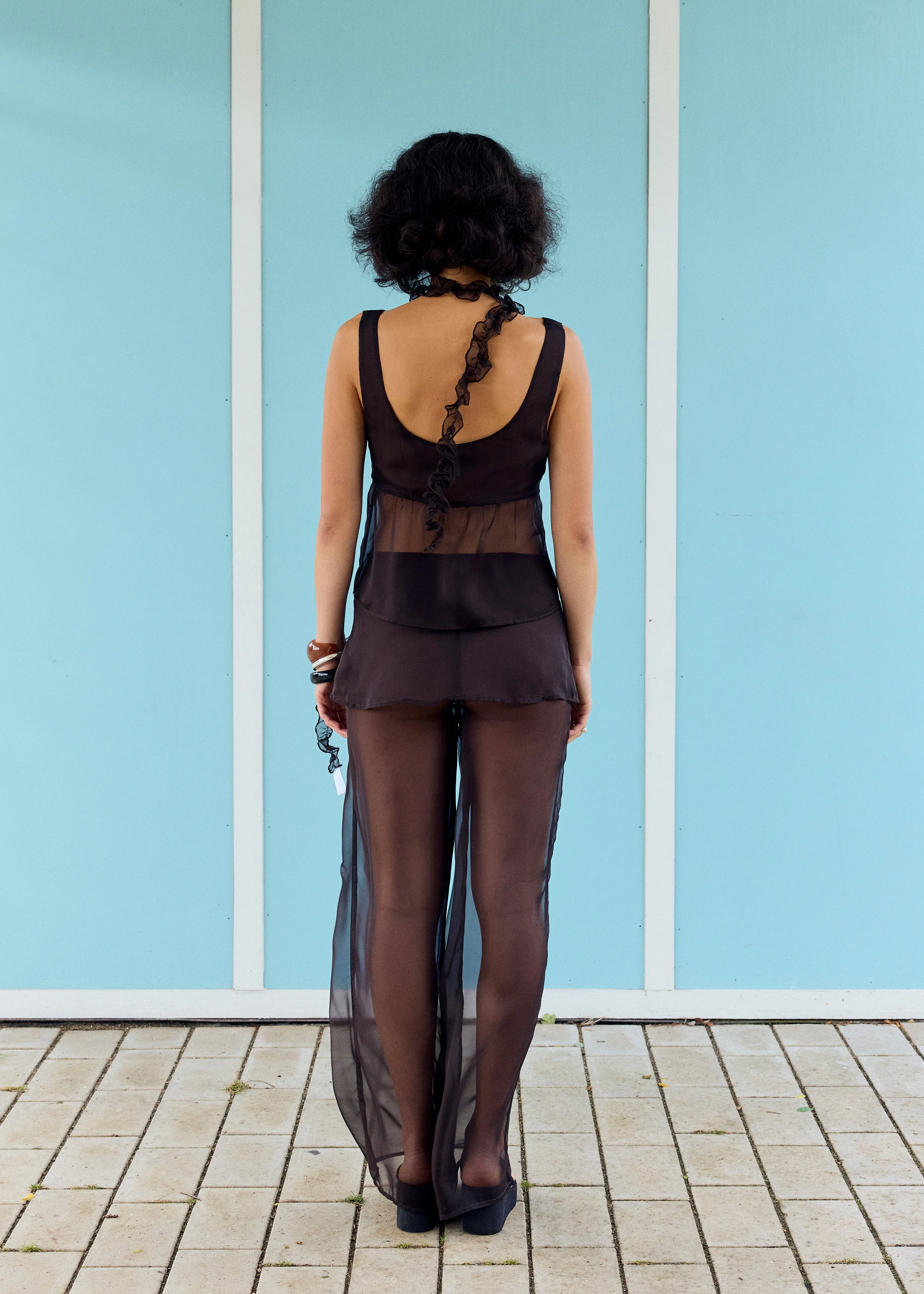 NadineRS Top Dark Brown sold by RÉSUMÉ product image thumbnail 2