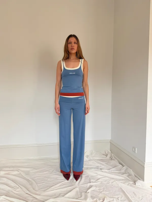 AsherRS Pant Multi Blue made by RÉSUMÉ