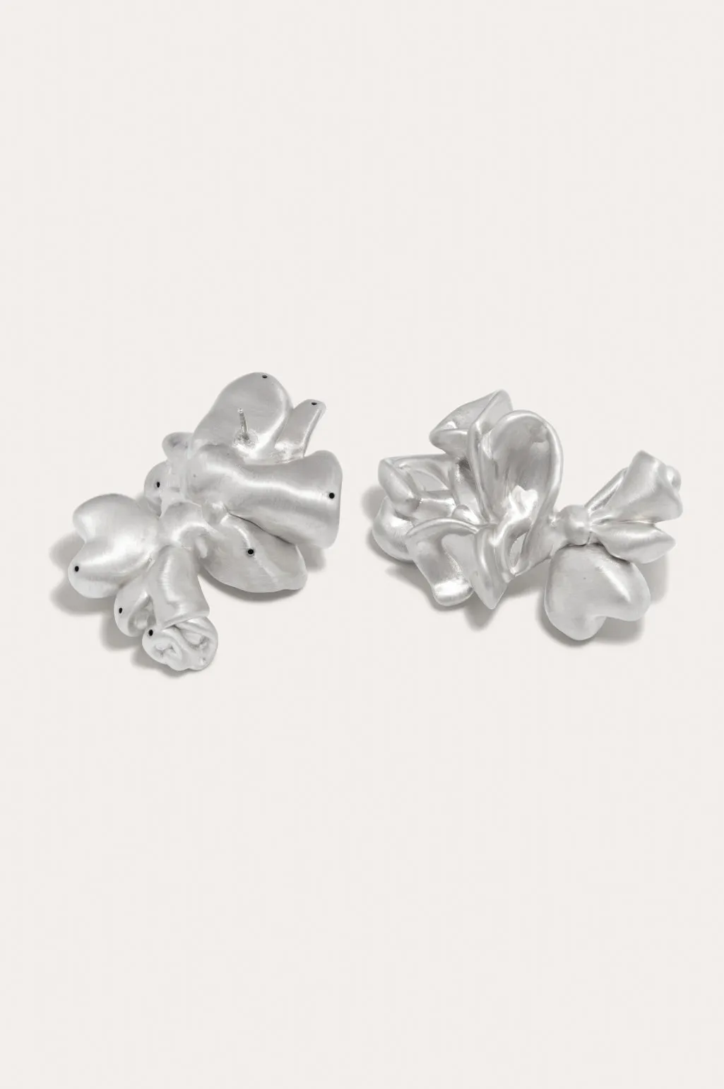 Oversized Splotch - Recycled Silver Earrings sold by Completed Works product image thumbnail 4