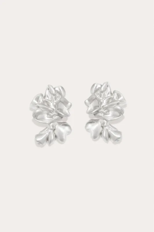 Splotch - Recycled Silver Earrings made by Completed Works