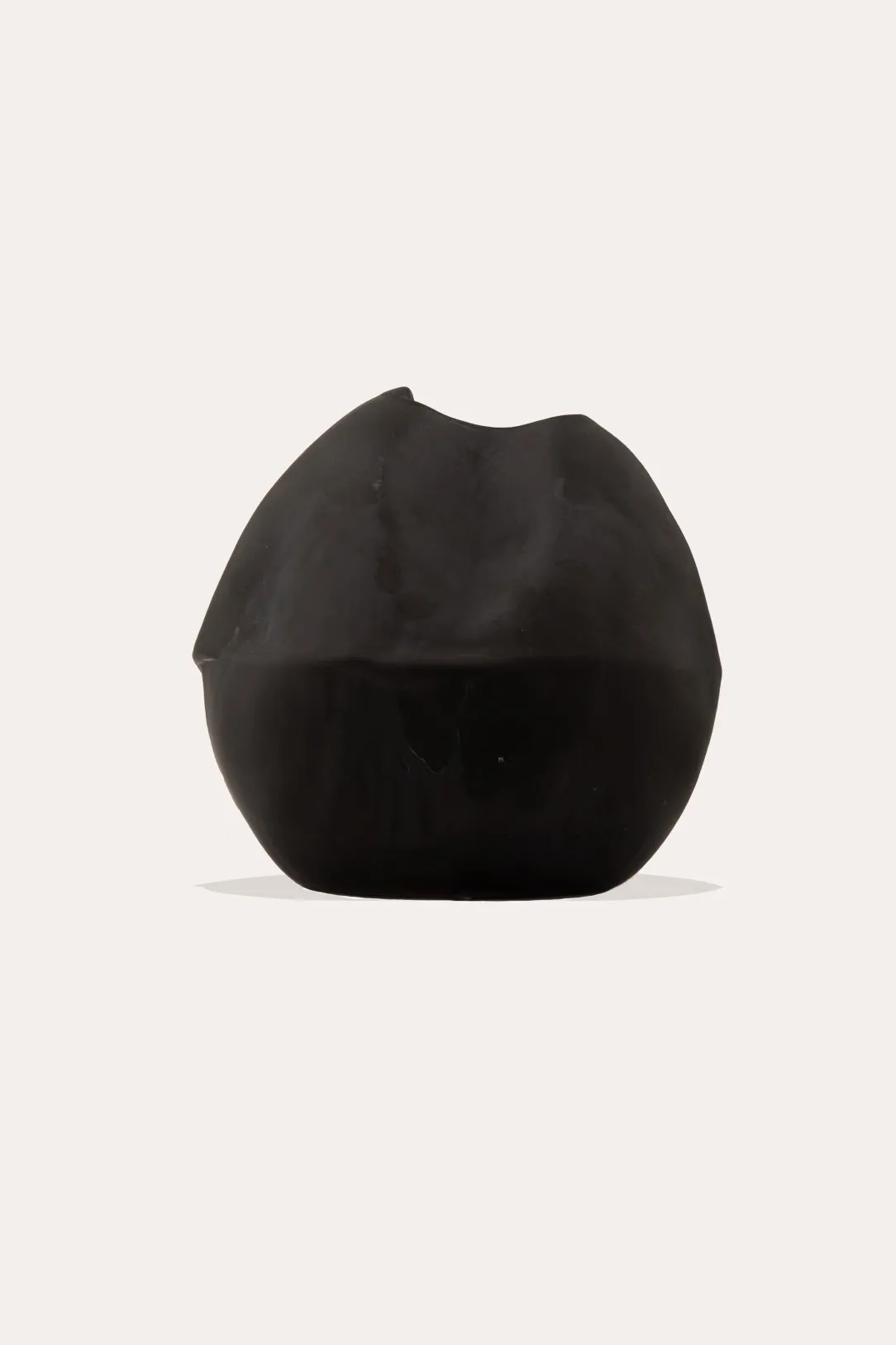 Banned Book No. 2 - Large Vessel in Matte Black sold by Completed Works