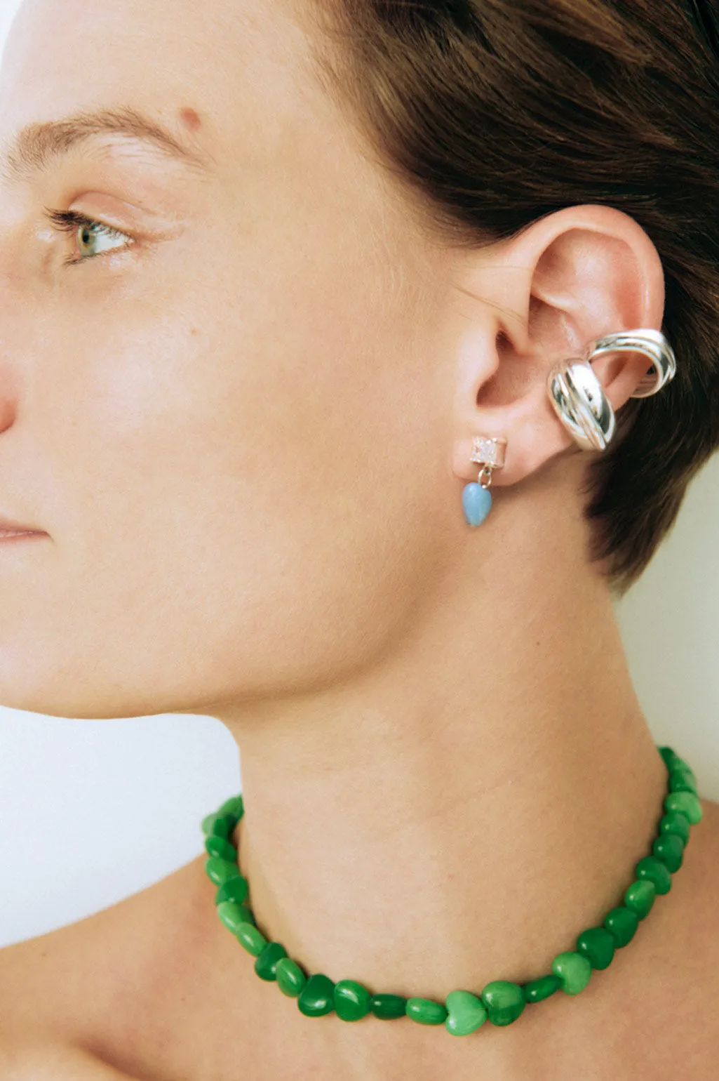Is This Riveting? - Set of 3 Satin Gold Plated Ear Cuffs sold by Completed Works product image thumbnail 2