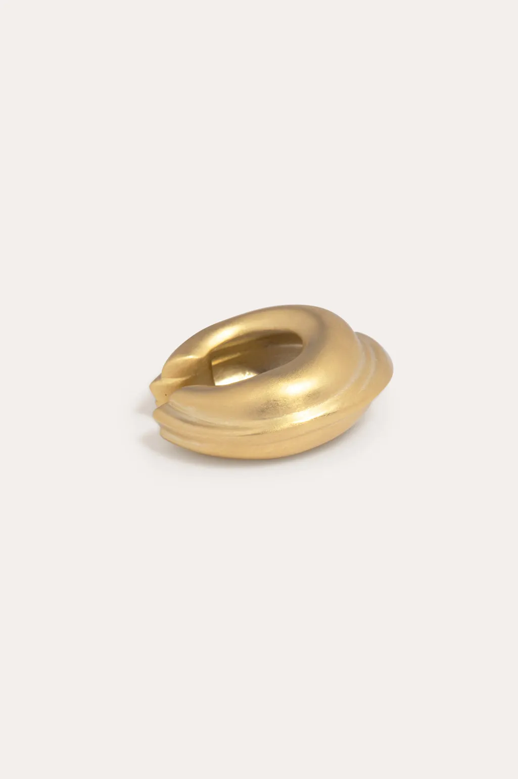Is This Riveting? - Set of 3 Satin Gold Plated Ear Cuffs sold by Completed Works product image thumbnail 4