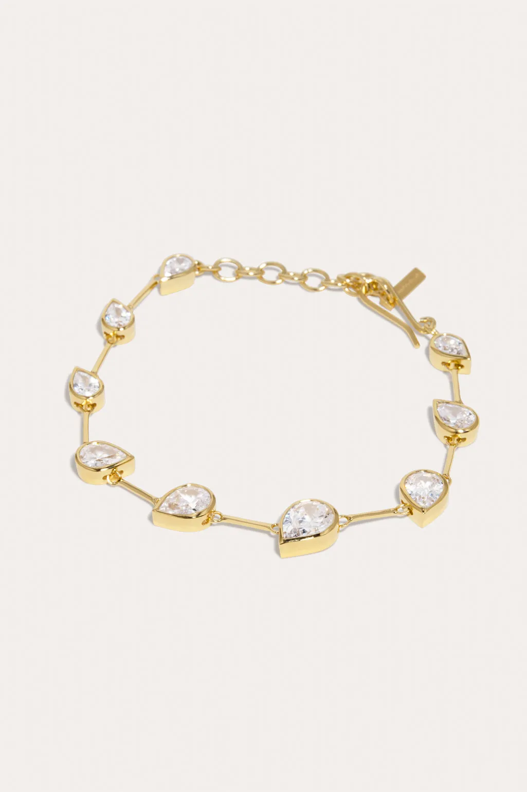 Myriad - Zirconia and Recycled Gold Vermeil Bracelet sold by Completed Works product image thumbnail 2