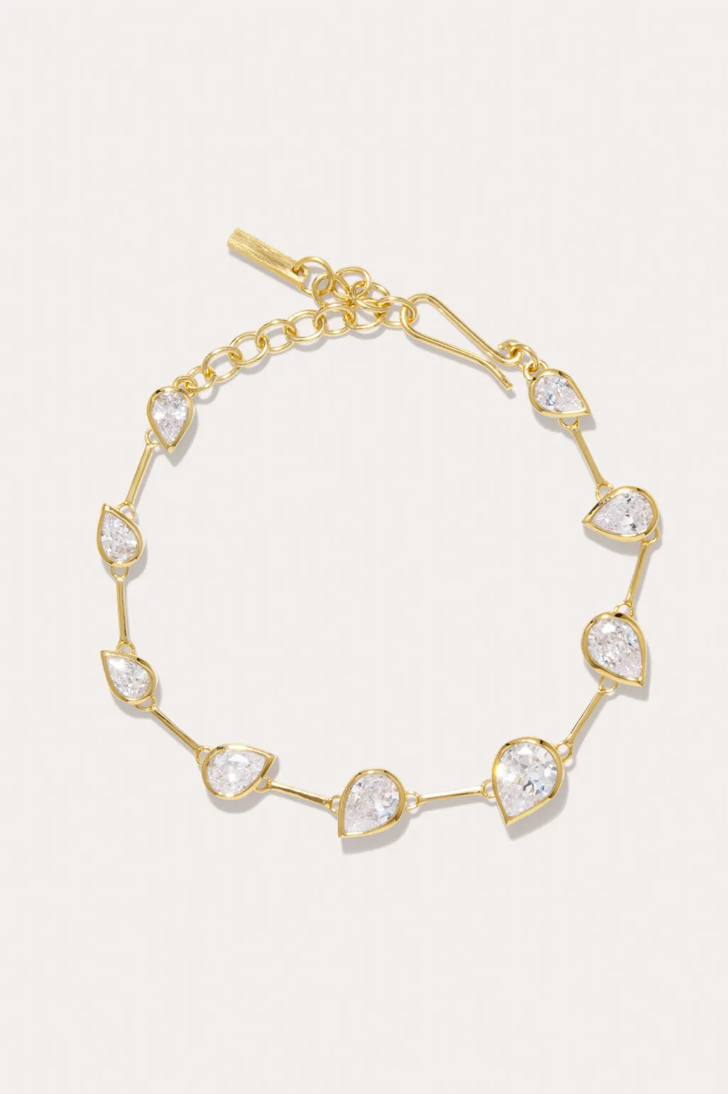 Myriad - Zirconia and Recycled Gold Vermeil Bracelet sold by Completed Works