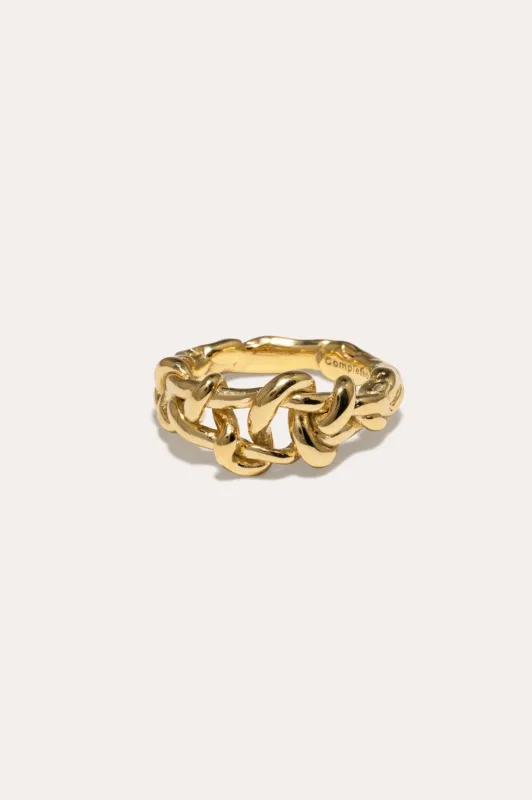 Bond - Recycled Gold Vermeil Ring made by Completed Works