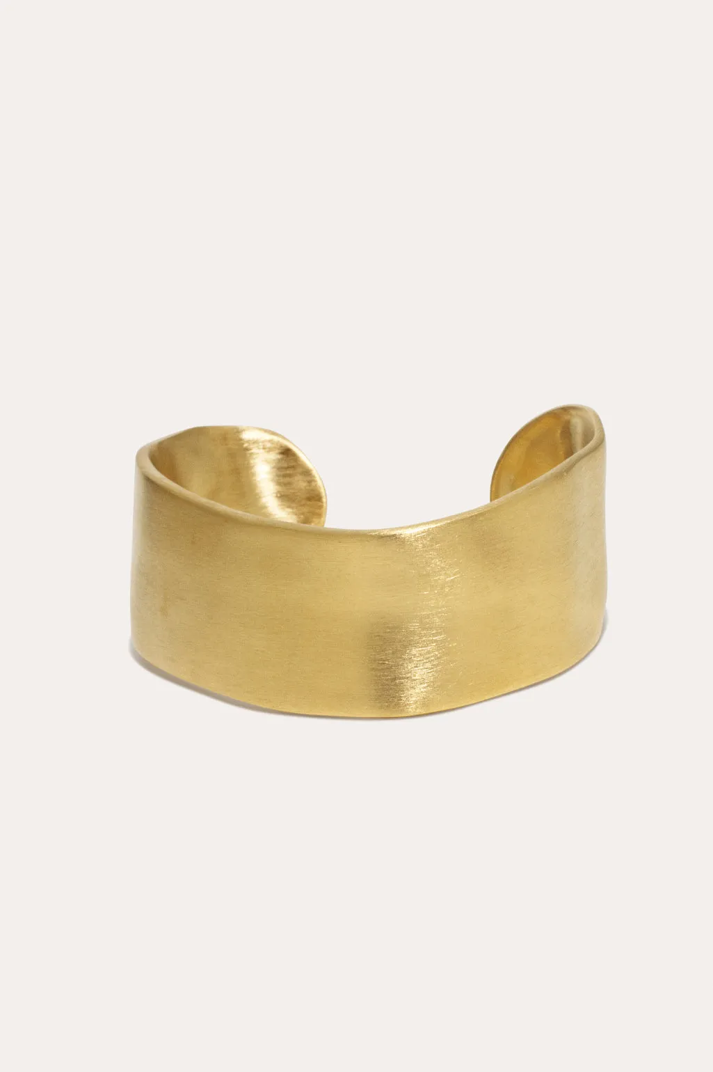 Something of Vast Importance is Being Communicated Just Out of Earshot - Gold Plated Cuff sold by Completed Works product image thumbnail 3