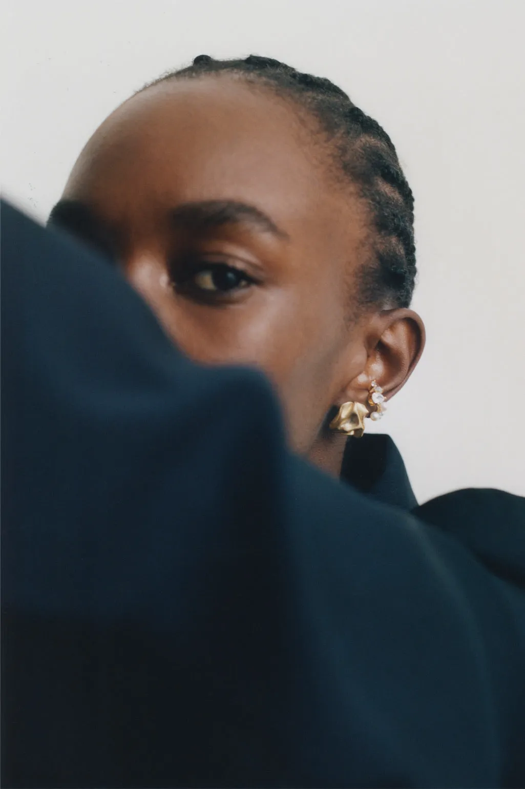 "Notsobig" Groundswell - Recycled Gold Vermeil Earrings sold by Completed Works product image thumbnail 3