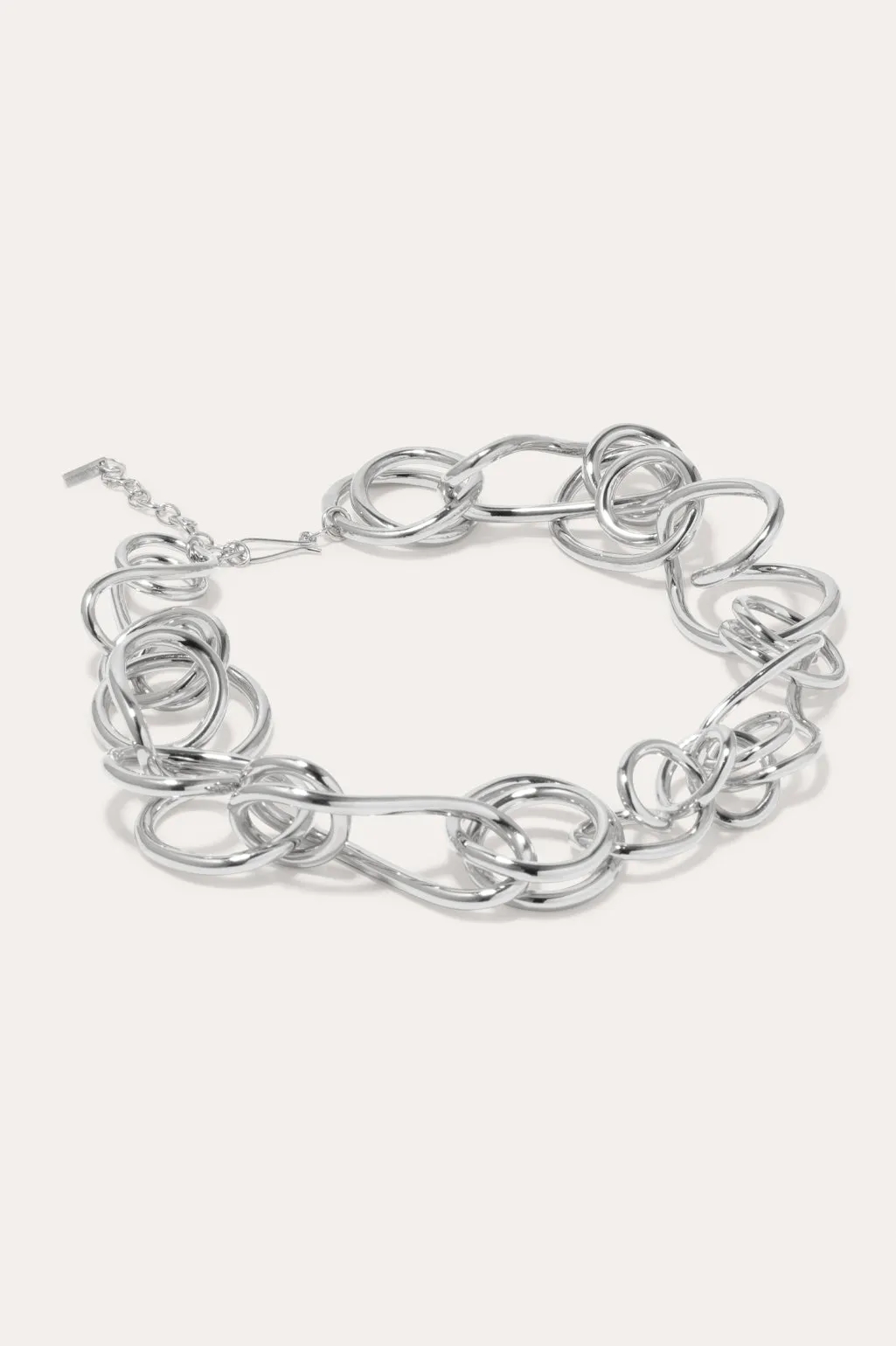 Befuddled - Platinum Plated Necklace sold by Completed Works