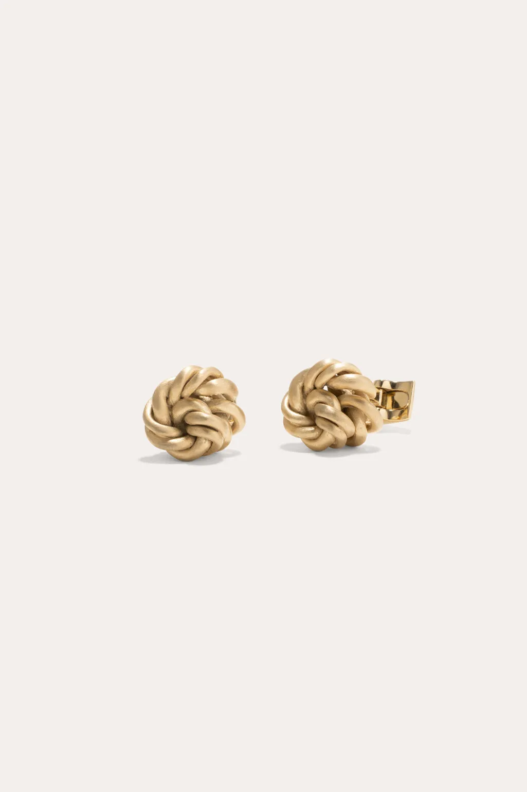 Really Knotted - Recycled Gold Vermeil Cufflinks sold by Completed Works product image thumbnail 4
