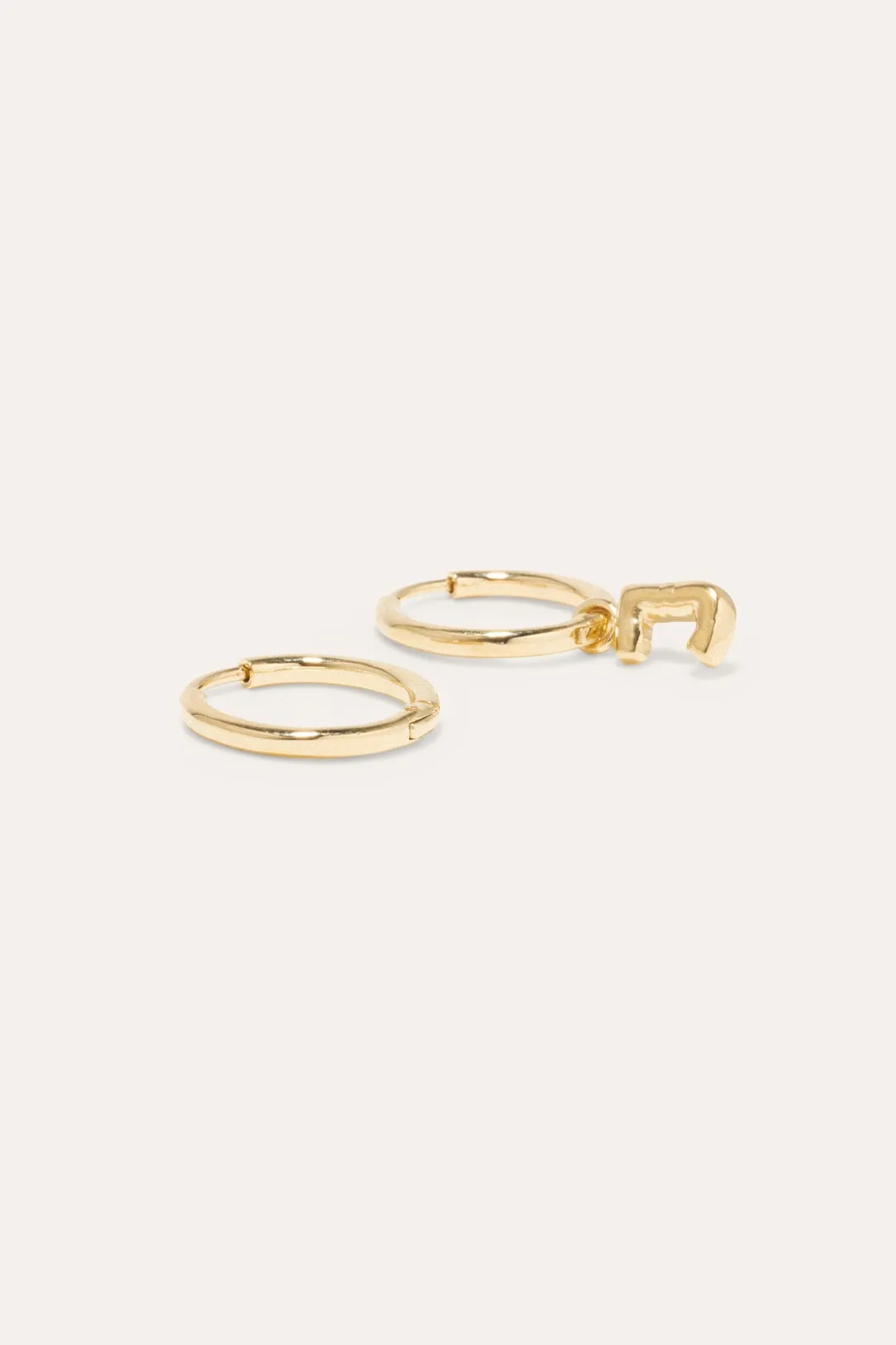 Classicworks™ J - Recycled Gold Vermeil Earrings sold by Completed Works product image thumbnail 3