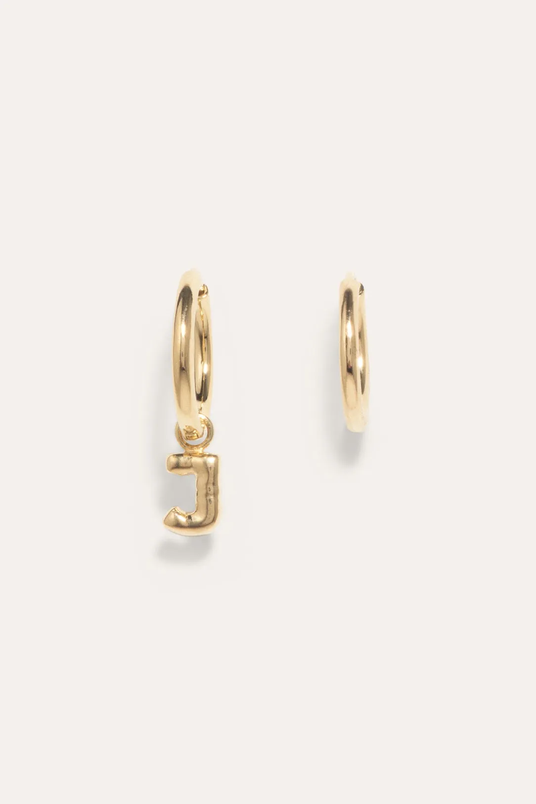Classicworks™ J - Recycled Gold Vermeil Earrings sold by Completed Works