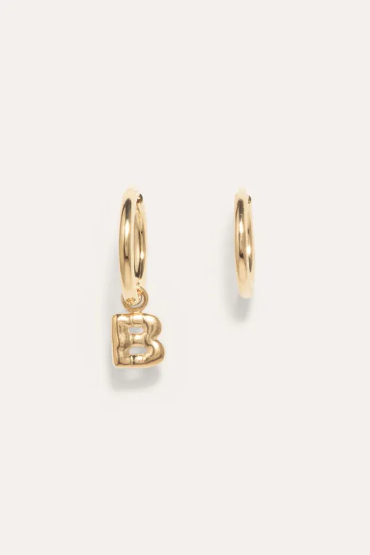 Classicworks™ B - Recycled Gold Vermeil Earrings made by Completed Works