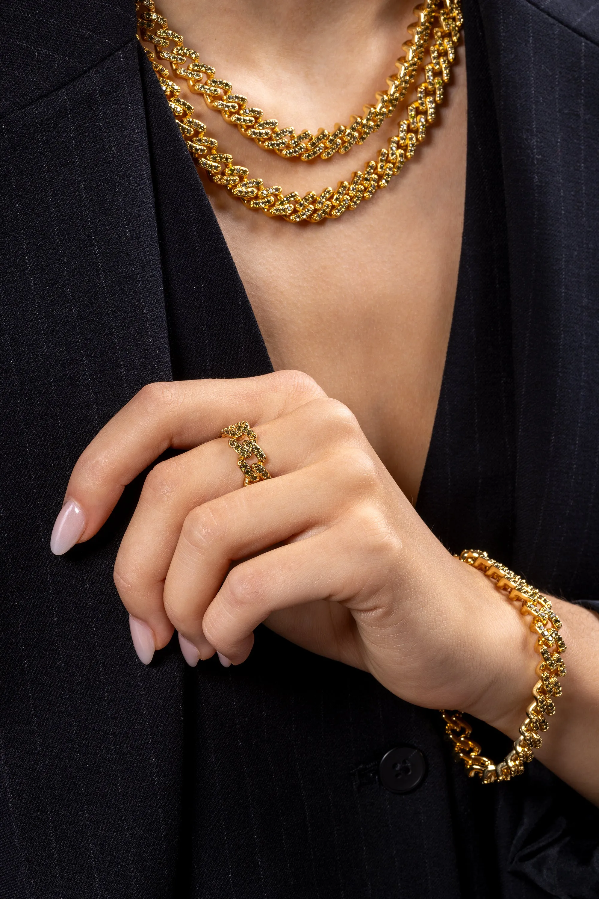 Mexican Chain Bracelet - Olive sold by Crystal Haze product image thumbnail 2