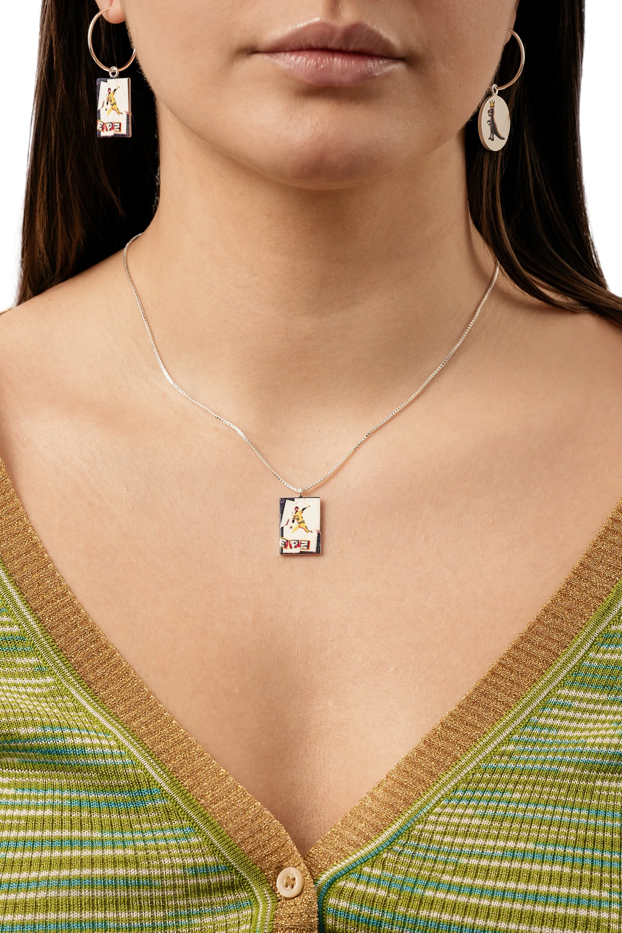 Epz Baseball Necklace sold by Crystal Haze product image thumbnail 2