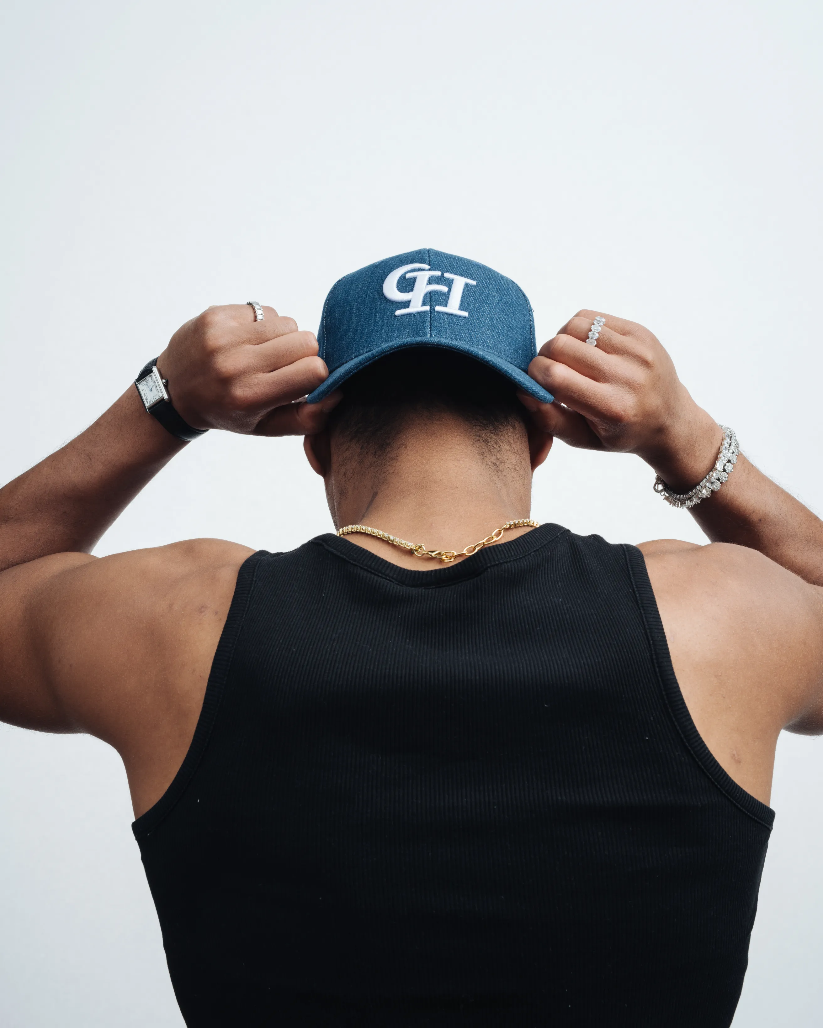 Y&O Cap - Denim sold by Crystal Haze product image thumbnail 4