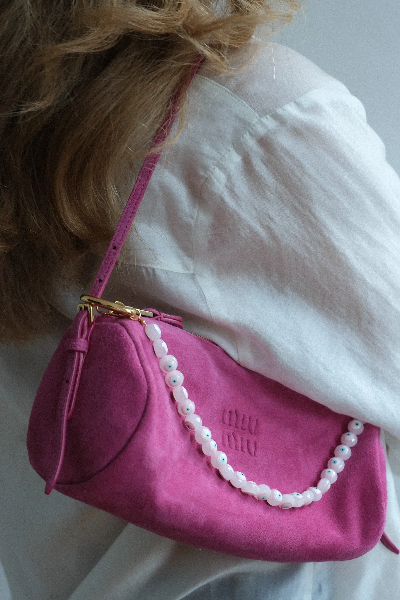 The Evil Eye Bag Chain sold by Crystal Haze product image thumbnail 2