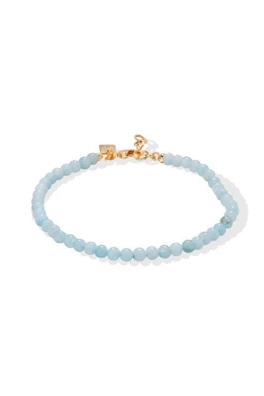 Crystal Bracelet - Aquamarine made by Crystal Haze