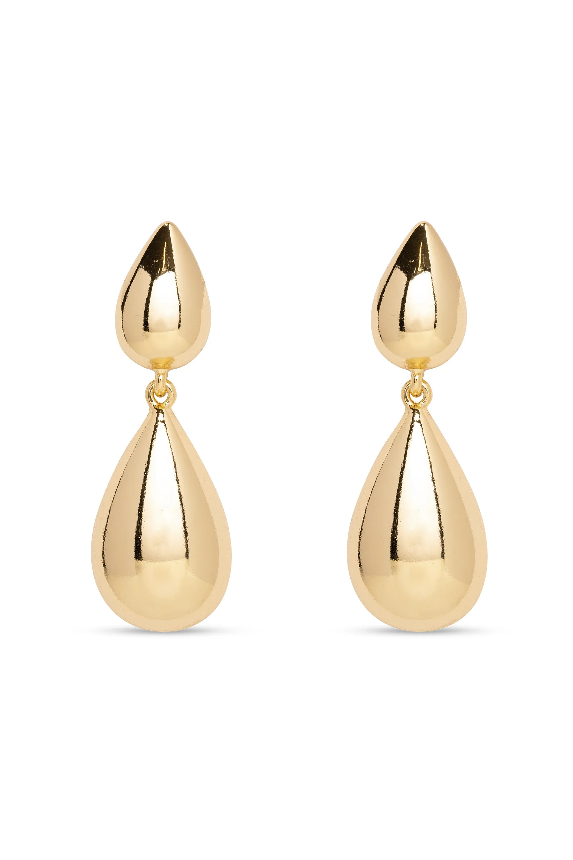Avenue Montaigne Earrings - Gold sold by Crystal Haze