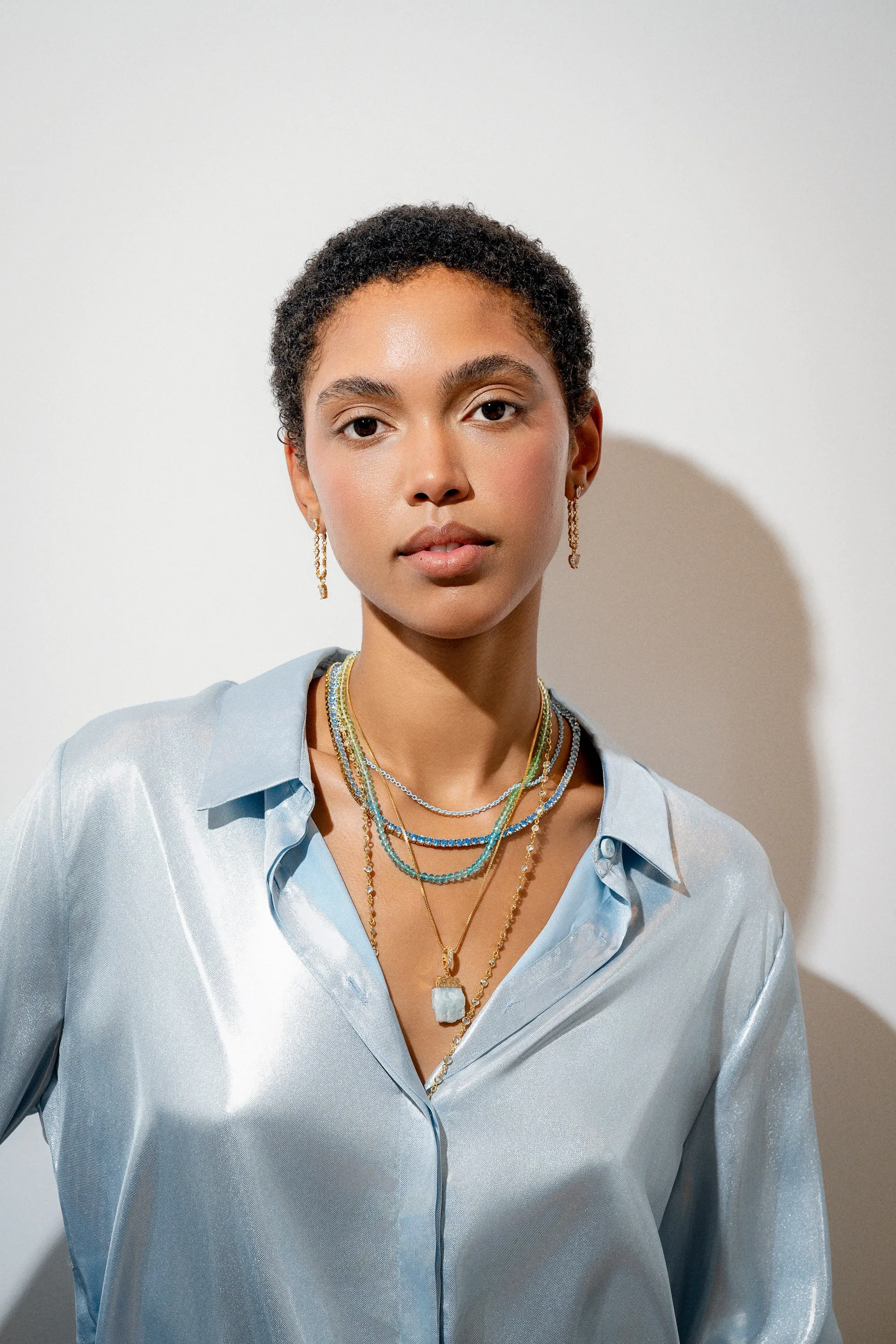 Pear Drop Earrings sold by Crystal Haze product image thumbnail 4