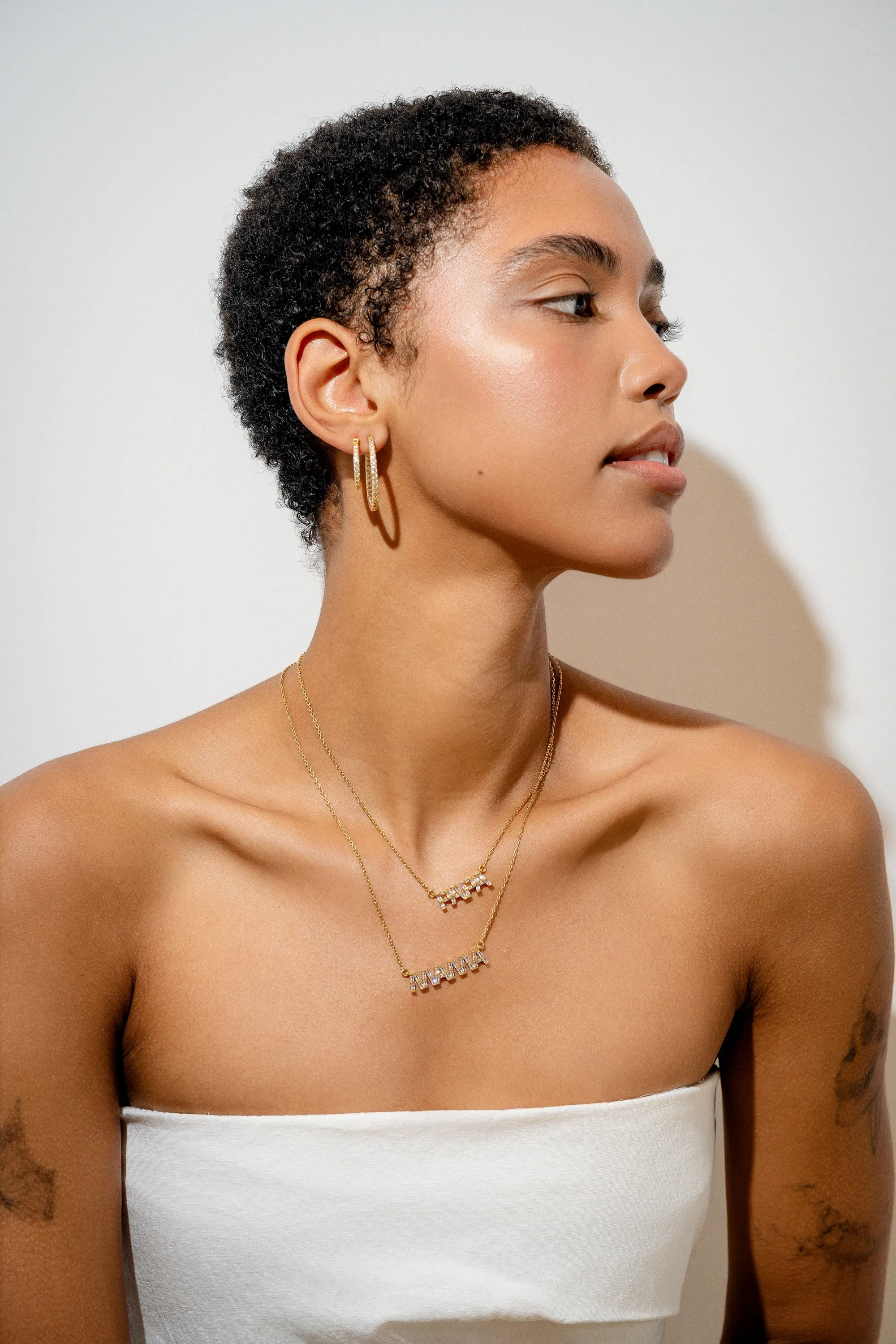 Papa Baguette Necklace sold by Crystal Haze product image thumbnail 2