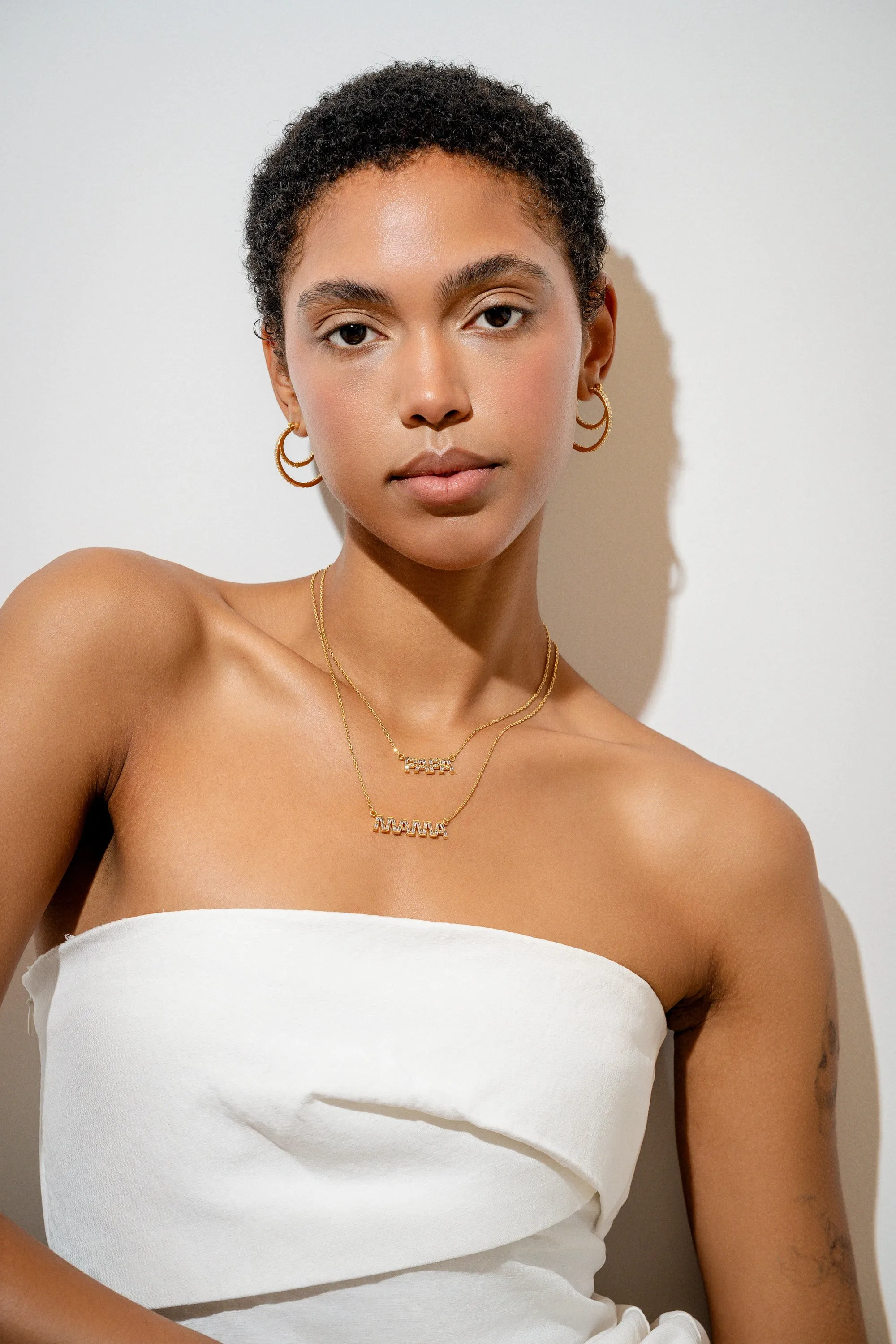 Papa Baguette Necklace sold by Crystal Haze product image thumbnail 3