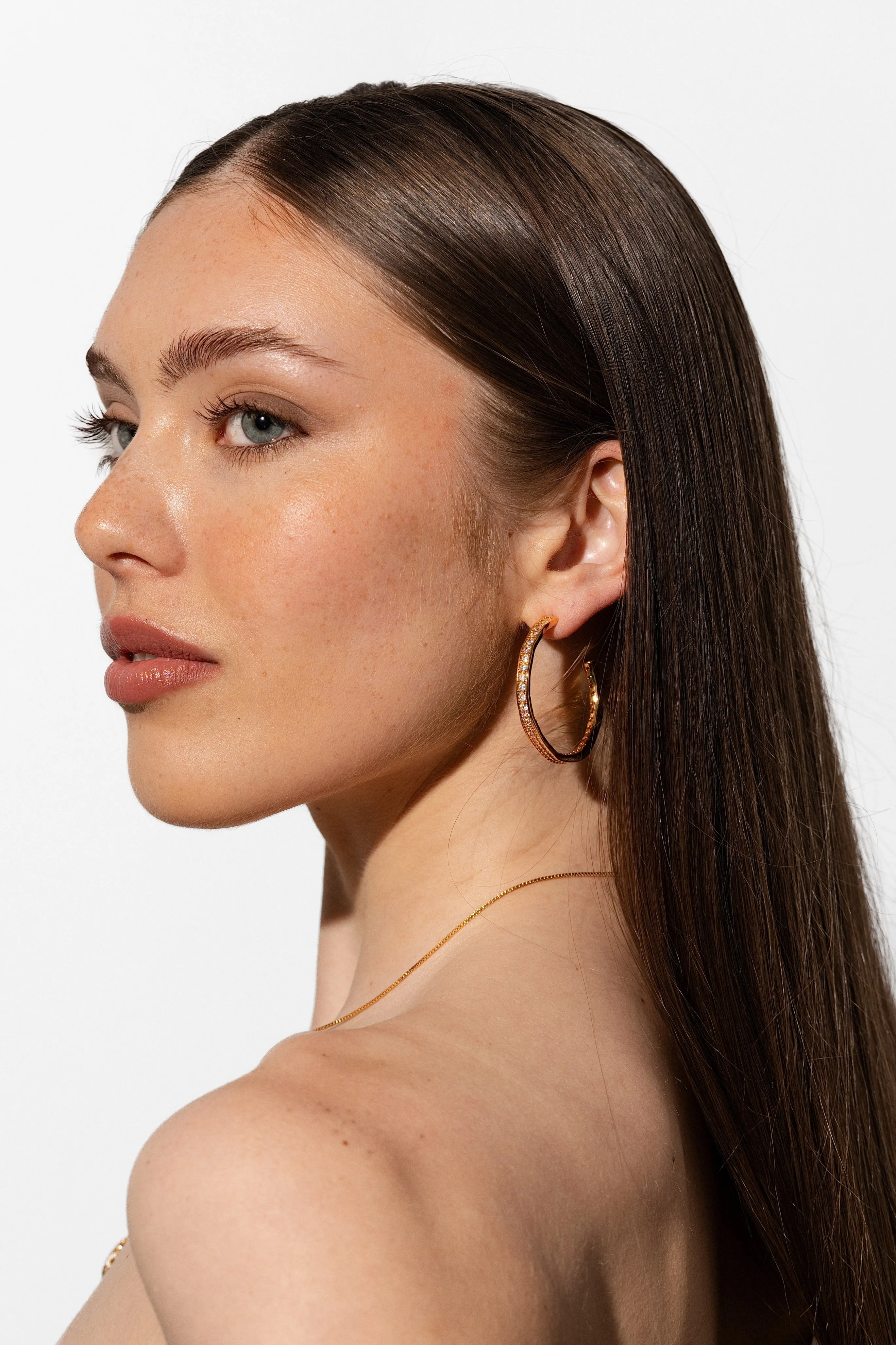 Afrodita Hoop - Large sold by Crystal Haze product image thumbnail 3