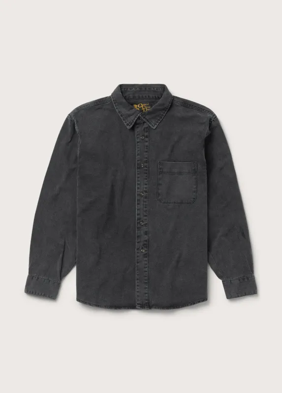 Denim Button Down Shirt | Washed Black made by One Of These Days