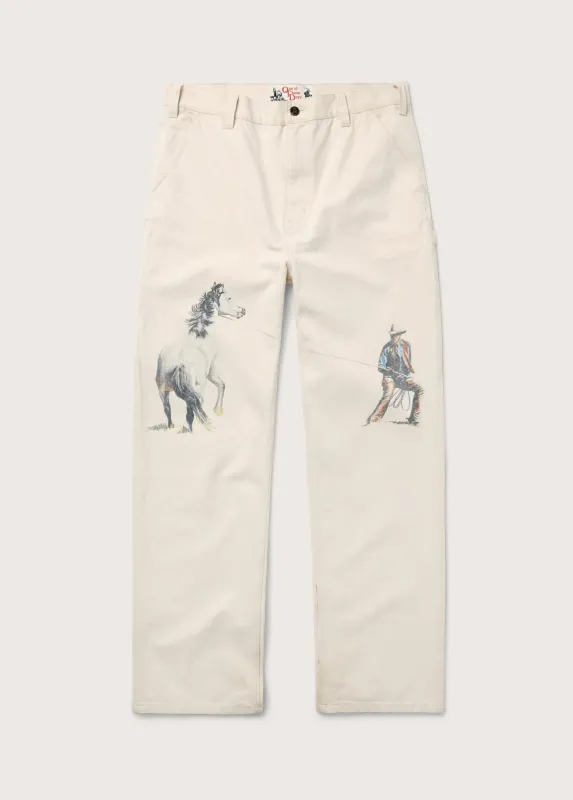 If Not For The Rest Of Time Painters Pants | Natural made by One Of These Days