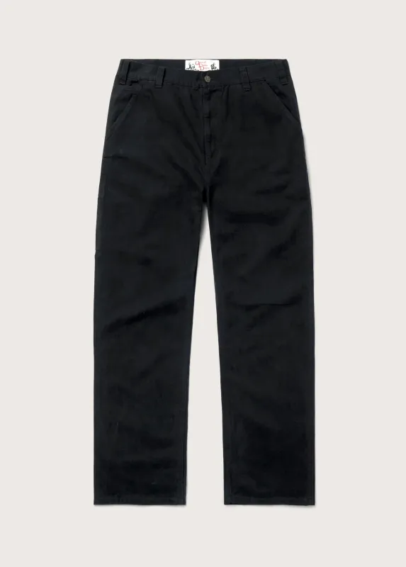 Painters Pant | Washed Black made by One Of These Days