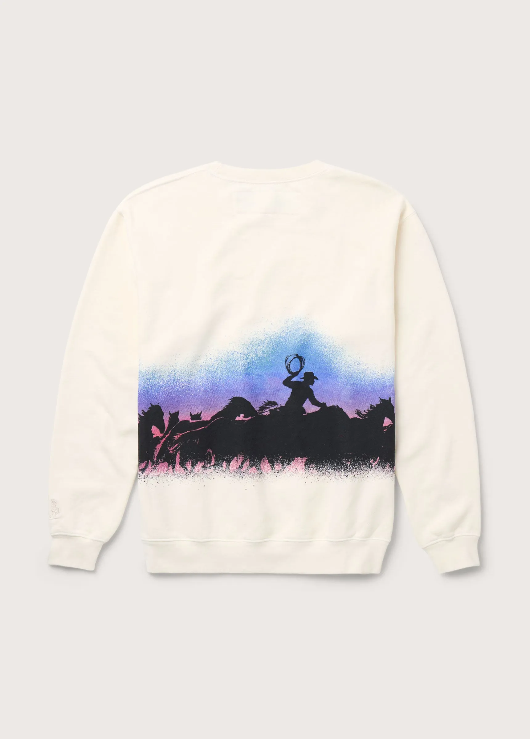 Driftin' Back Crewneck Sweatshirt - Dawn | Bone sold by One Of These Days product image thumbnail 2