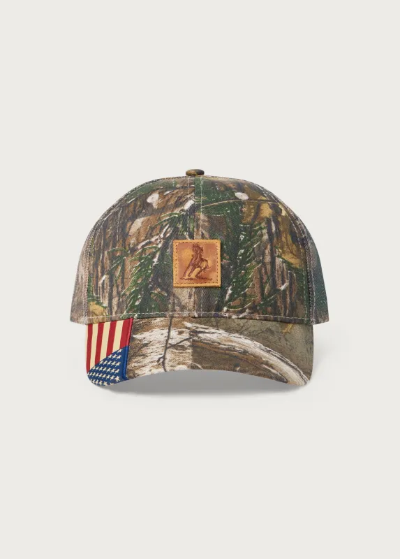 Leather Running Horse Trucker Hat | Camo made by One Of These Days